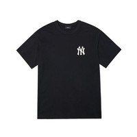 MLB 【韩国直购】MLB 22年春夏新款纽约洋基队 后背logo圆领短袖T恤 男女同款 蓝色
