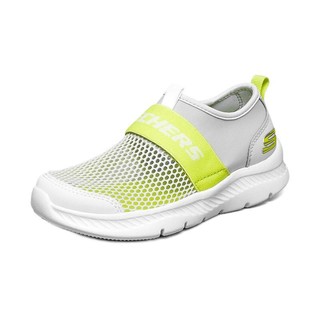 SKECHERS 斯凯奇 Comfy Flex 2.0 男童休闲运动鞋 660064L/LTGY 浅灰色 37码