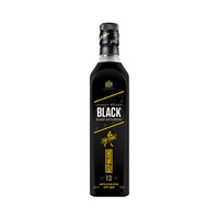 JOHNNIE WALKER 尊尼获加 12年 黑牌 调和 苏格兰威士忌 40%vol 700ml ICON瓶