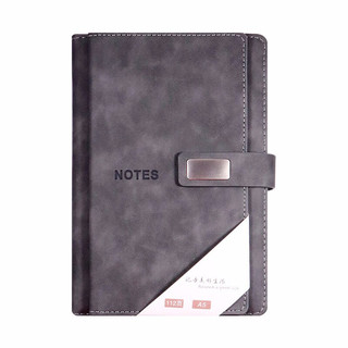 SNSIR 申士 J25-762 A5磁扣笔记本 黑色 单本装