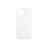 机基地 iPhone 13 Pro Max 超薄PP手机壳 透白 绿键
