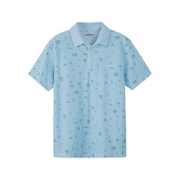 哥伦比亚 短袖T恤男22夏季城市户外休闲翻领Polo衫AE0700