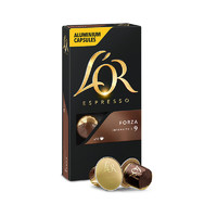 PLUS会员：L'OR 法国进口咖啡胶囊 阿拉比卡豆 馥莎  5.2g*10粒/盒