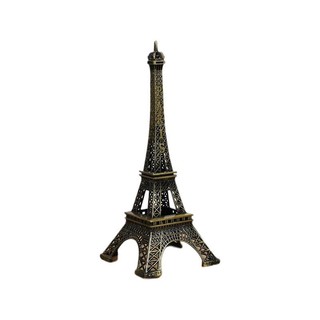 墨斗鱼 巴黎埃菲尔铁塔 装饰摆件 25cm