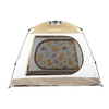 DECATHLON 迪卡侬 EASY SHELTER CN 野营帐篷 8735280 白色/卡其色 190*190*140cm 3-4人