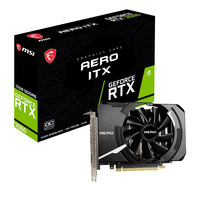 MSI 微星 GeForce RTX 3060 AERO ITX 12G OC 显卡 黑色