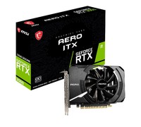 MSI 微星 GeForce RTX 3060 AERO ITX 12G OC 显卡 黑色