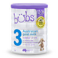 bubs 贝儿 A2蛋白系列 婴儿羊奶粉 3段 800g