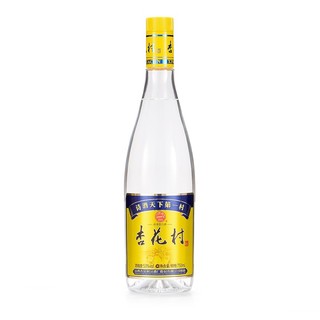 汾酒 杏花村酒 黄盖玻瓶（升级版）53度 750ml 单瓶