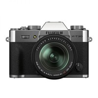 FUJIFILM 富士 XT30二代 XF18-55mm 微单相机套机 2610万像素 （银色）