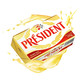 有券的上：PRÉSIDENT 总统 动物淡味黄油块  200g
