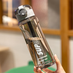 小米生态耐高温便携式户外水杯粉色750ml