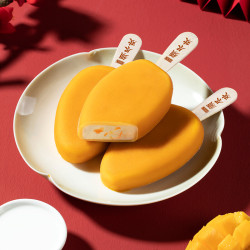 yili伊利须尽欢人间悦桃花悦香芒甘饴厚乳午后芝味活菌冰淇淋65g2支