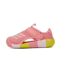 adidas 阿迪达斯 ALTAVENTURE CT I 女童凉鞋 GX5114 信号粉红/白 23.5码