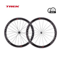 TREK 崔克 Bontrager Aeolus XXX 4圈刹管胎公路自行车碳纤维轮组 黑色/红色 后轮 47mm框高