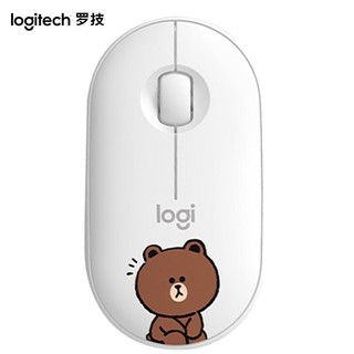 logitech 罗技 Pebble鹅卵石简约轻薄无线双重连接蓝牙