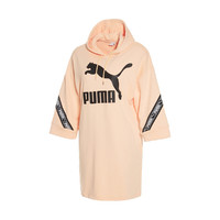 PUMA 彪马 中长款连帽卫衣裙 59602688