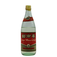 陈年老酒 剑南春 收藏老酒（80年代）浓香型高度白酒 单瓶收藏酒 红色
