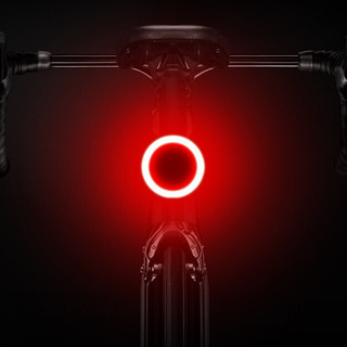 CY01 自行车圆形尾灯 白色 10流明