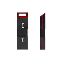 Lenovo 联想 thinkplus X100 USB 3.1 U盘 黑色 64GB USB-A