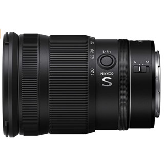 Nikon 尼康 尼克尔Z 24-120mm f/4S 全画幅镜头 微单Z5 Z50 Zfc适用 Z卡口