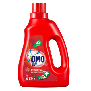 OMO 奥妙 除菌除螨系列 洗衣液 3kg*2瓶+1kg*2瓶+400g*2袋 桉树艾草香