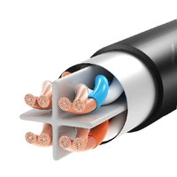 AMPJINGCAI 六类CAT6 千兆网线 黑色 3m