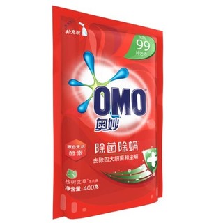 OMO 奥妙 除菌除螨洗衣液 400g 桉树艾草香