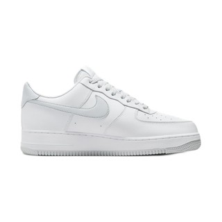 NIKE 耐克 Air Force 1 07 Pecan 男子运动板鞋 DH7561-103 白色/白金色 42