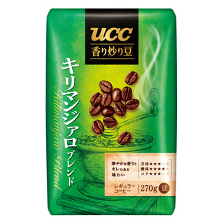 UCC 悠诗诗 乞力马扎罗综合焙炒咖啡豆270g 日本进口