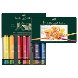 FABER-CASTELL 辉柏嘉 110060 绿铁盒艺术家 油性彩铅 60色