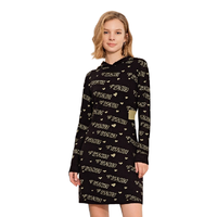 PSALTER 诗篇 女士卫衣连衣裙 6J51506240 黑色 38