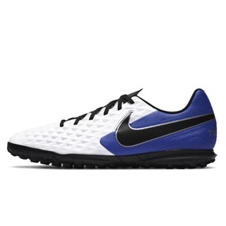 NIKE 耐克 Legend 8 Club TF 中性足球鞋 AT6109-104 白色/蓝色 40.5