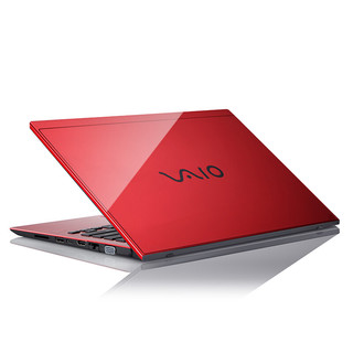 VAIO SX14 八代酷睿版 14.0英寸 轻薄本 耀世红 (酷睿i7-8565U、核芯显卡、16GB、1TB SSD、4K、VJS141C0111R）