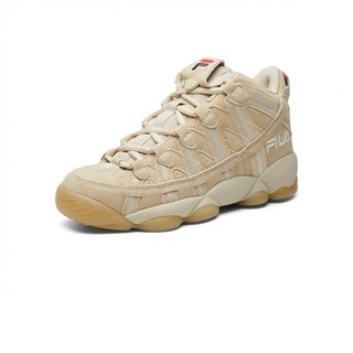 FILA 斐乐 HERITAGE-FHT系列 男子篮球鞋 F12M041243A-OM 燕麦色 40.5