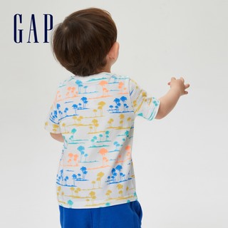 Gap 盖璞 儿童印花短袖