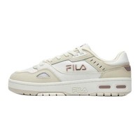 FILA 斐乐 HERITAGE-FHT系列 男子篮球鞋 F12M131215F-SA 雪白/米色 42.5