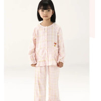 全棉时代 女童家居服套装