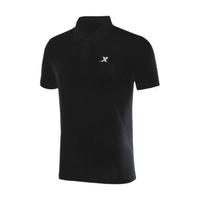 XTEP 特步 男子POLO衫 882129029159 黑色 XXXL