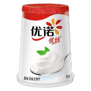 yoplait 优诺 优丝 风味发酵乳 原味 135g*3杯