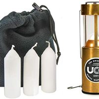 UCO 原装蜡烛灯超值包，带 3 根蜡烛和储物袋