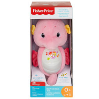 Fisher-Price 益智玩具声光海马(0-6岁)新版声光安抚小海马-粉色 GCK80