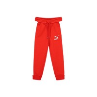 PUMA 彪马 ICONIC T7 TRACK PANTS DK CL B 儿童针织长裤 537128-11 鲜红色 170cm