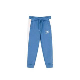 PUMA 彪马 ICONIC T7 TRACK PANTS DK CL B 儿童针织长裤 537128-48 蓝色 160cm