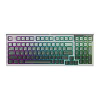 FL·ESPORTS 腹灵 FL980 98键 有线机械键盘 松海 凯华BOX红轴 RGB
