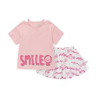 MarColor 马卡乐 500221111003-6516 女童套装 浅蜜粉 100cm