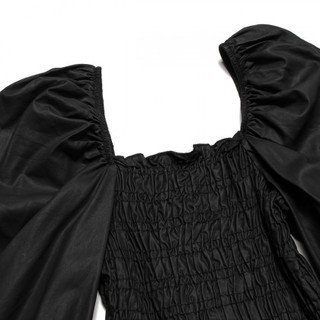 ZARA 女士短款连衣裙 0327003800 黑色 S