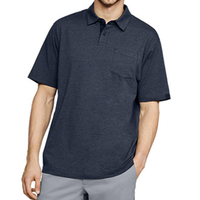 UNDER ARMOUR 安德玛 Scramble 男子POLO衫 1321111-408 蓝色 XL
