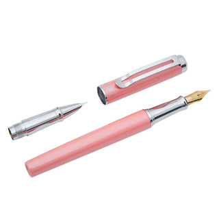 eosin 永生 钢笔 110 粉色 0.5/0.38mm 单支装 双笔头套装
