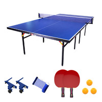 DHS 红双喜 TM3626折叠式乒乓球桌成人娱乐家庭型专业比赛训练乒乓球桌